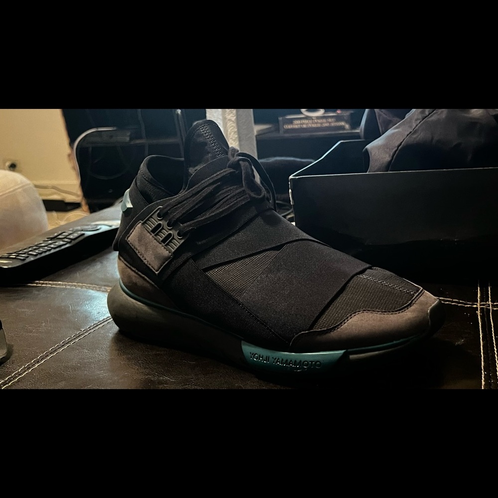 Y-3 Adidas Qasa High Charcoal